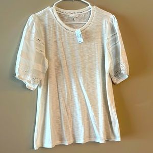 Maurice’s eyelet top